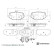 Brake pad set, disc brake ADBP420092 Blue Print, Thumbnail 2