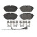 Brake pad set, disc brake ADBP420103 Blue Print
