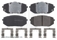 Brake pad set, disc brake ADBP420113 Blue Print