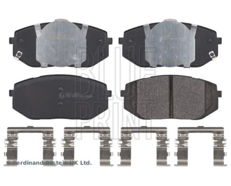 Brake pad set, disc brake ADBP420113 Blue Print