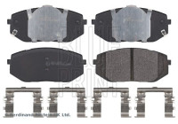 Brake pad set, disc brake ADBP420113 Blue Print