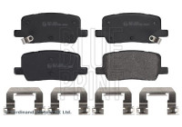 Brake pad set, disc brake ADBP420118 Blue Print