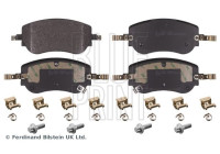 Brake pad set, disc brake ADBP420119 Blue Print