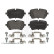 Brake pad set, disc brake ADBP420122 Blue Print, Thumbnail 2