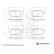 Brake pad set, disc brake ADBP420123 Blue Print