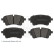 Brake pad set, disc brake ADBP420123 Blue Print, Thumbnail 2