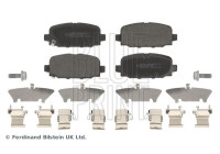 Brake pad set, disc brake ADBP420129 Blue Print