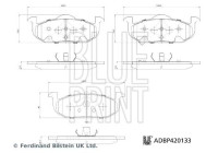 Brake pad set, disc brake ADBP420133 Blue Print