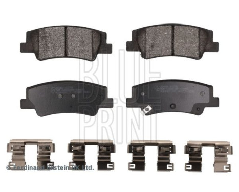 Brake pad set, disc brake ADBP420137 Blue Print