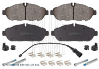 Brake pad set, disc brake ADBP420139 Blue Print