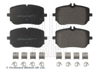 Brake pad set, disc brake ADBP420141 Blue Print