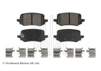 Brake pad set, disc brake ADBP420142 Blue Print