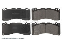 Brake pad set, disc brake ADBP420148 Blue Print