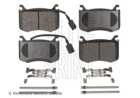 Brake pad set, disc brake ADBP420150 Blue Print