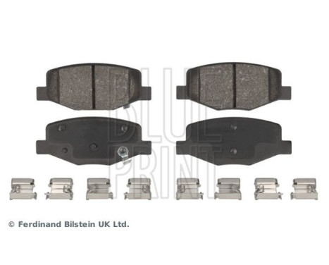 Brake pad set, disc brake ADBP420154 Blue Print