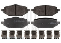 Brake pad set, disc brake ADBP420158 Blue Print