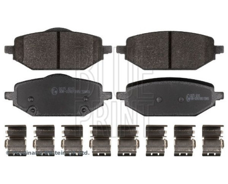 Brake pad set, disc brake ADBP420158 Blue Print