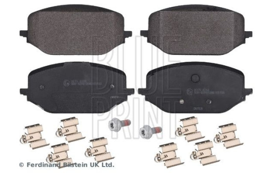 Brake pad set, disc brake ADBP420160 Blue Print