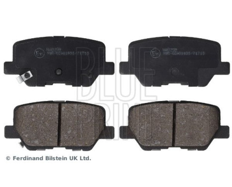 Brake pad set, disc brake ADBP420163 Blue Print