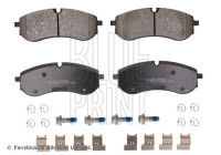 Brake pad set, disc brake ADBP420165 Blue Print
