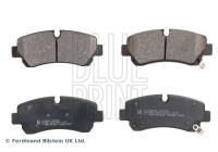 Brake pad set, disc brake ADBP420166 Blue Print