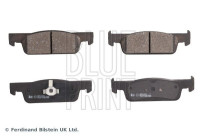 Brake pad set, disc brake ADBP420172 Blue Print