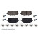Brake pad set, disc brake ADBP420195 Blue Print