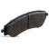 Brake pad set, disc brake ADBP420203 Blue Print, Thumbnail 2
