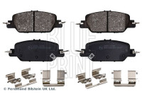 Brake pad set, disc brake ADBP420206 Blue Print