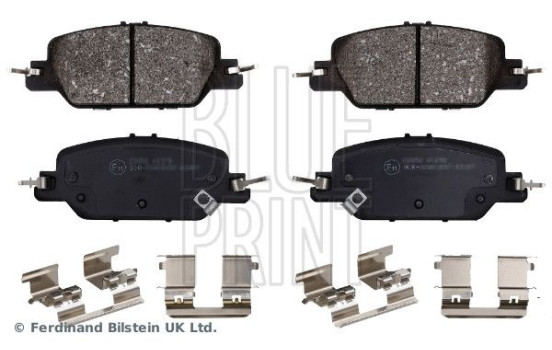 Brake pad set, disc brake ADBP420206 Blue Print