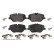 Brake pad set, disc brake ADBP420213 Blue Print