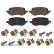 Brake pad set, disc brake ADBP420215 Blue Print