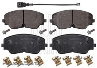 Brake pad set, disc brake ADBP420216 Blue Print