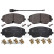 Brake pad set, disc brake ADBP420216 Blue Print