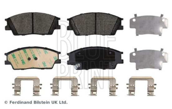 Brake pad set, disc brake ADBP420238 Blue Print