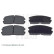 Brake Pad Set, disc brake ADC44212 Blue Print, Thumbnail 2