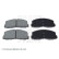 Brake Pad Set, disc brake ADC44213 Blue Print, Thumbnail 2