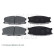 Brake Pad Set, disc brake ADC44214 Blue Print, Thumbnail 2