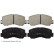 Brake Pad Set, disc brake ADC44216 Blue Print, Thumbnail 2