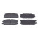 Brake Pad Set, disc brake ADC44234 Blue Print