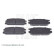 Brake Pad Set, disc brake ADC44234 Blue Print, Thumbnail 2
