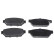 Brake Pad Set, disc brake ADC44244 Blue Print