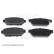 Brake Pad Set, disc brake ADC44244 Blue Print, Thumbnail 2