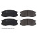Brake Pad Set, disc brake ADC44245 Blue Print, Thumbnail 2