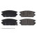 Brake Pad Set, disc brake ADC44255 Blue Print, Thumbnail 2