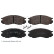 Brake Pad Set, disc brake ADC44257 Blue Print, Thumbnail 2