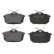 Brake Pad Set, disc brake ADC44266 Blue Print