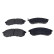 Brake Pad Set, disc brake ADC44268 Blue Print