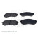 Brake Pad Set, disc brake ADC44268 Blue Print, Thumbnail 2