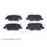 Brake Pad Set, disc brake ADC44288 Blue Print, Thumbnail 2